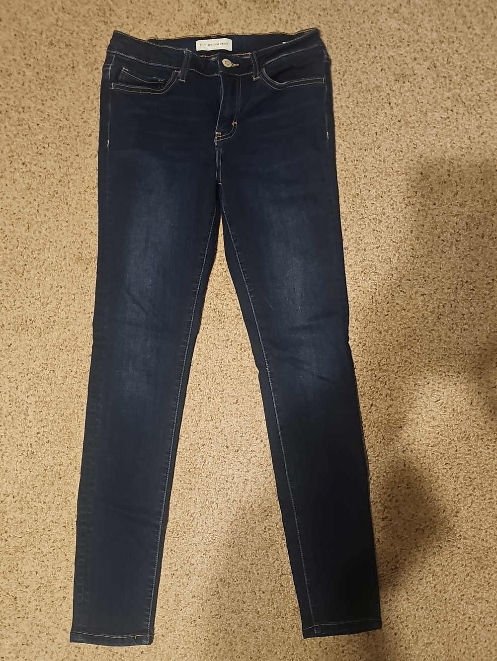 Flying Monkey Dark Blue Women’s Skinny Jeans